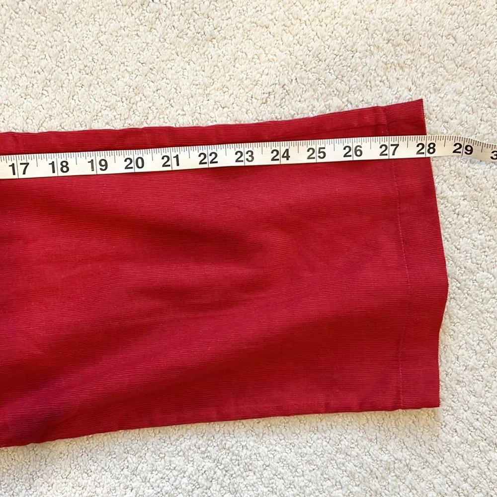 NWT Alix of Bohemia Eliot Ruby Corduroy Pant
